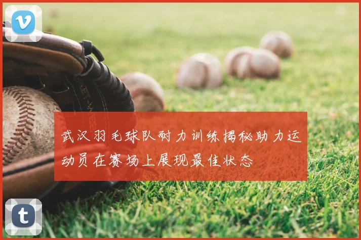 武汉羽毛球队耐力训练揭秘助力运动员在赛场上展现最佳状态