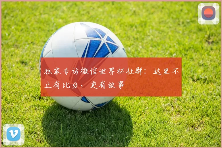 独家专访微信世界杯社群：这里不止有比分，更有故事