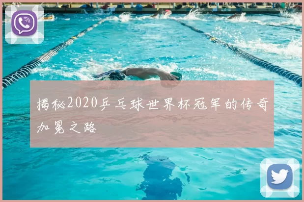 揭秘2020乒乓球世界杯冠军的传奇加冕之路
